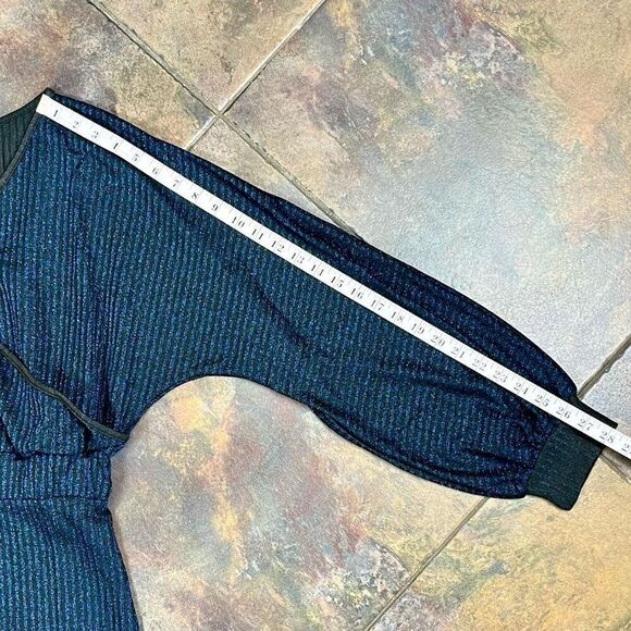 SHEIN Privé Surplice Neck Lantern Sleeve Bodycon Dress XL - Picture 6 of 11